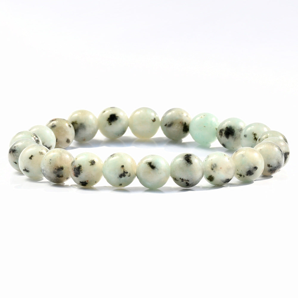 Wholesale New Chinese bracelet 8mm round beads natural stone bracelet